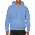 Carolina Blue - Side - Gildan Heavy Blend Adult Unisex Hooded Sweatshirt - Hoodie