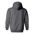 Charcoal - Back - Gildan Heavy Blend Adult Unisex Hooded Sweatshirt - Hoodie