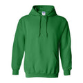 Irish Green - Front - Gildan Heavy Blend Adult Unisex Hooded Sweatshirt - Hoodie