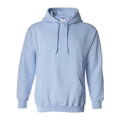 Light Blue - Front - Gildan Heavy Blend Adult Unisex Hooded Sweatshirt - Hoodie