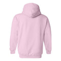 Light Pink - Back - Gildan Heavy Blend Adult Unisex Hooded Sweatshirt - Hoodie