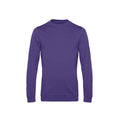 Radiant Purple - Front - B&C Mens Set In Sweatshirt