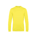 Solar Yellow - Front - B&C Mens Set In Sweatshirt
