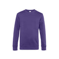 Radiant Purple - Front - B&C Mens King Crew Neck Sweater