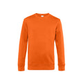 Pure Orange - Front - B&C Mens King Crew Neck Sweater