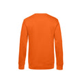 Pure Orange - Back - B&C Mens King Crew Neck Sweater