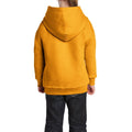 Gold - Front - Gildan Heavy Blend Childrens Unisex Hooded Sweatshirt Top - Hoodie
