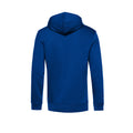 Royal Blue - Back - B&C Mens Organic Hooded Sweater