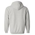 Ash - Back - Gildan Heavy Blend Unisex Adult Full Zip Hooded Sweatshirt Top