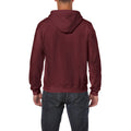 Maroon - Pack Shot - Gildan Heavy Blend Unisex Adult Full Zip Hooded Sweatshirt Top