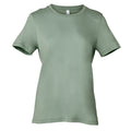 Sage - Front - Bella + Canvas Womens-Ladies Jersey Short-Sleeved T-Shirt