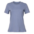 Lavender Blue - Front - Bella + Canvas Womens-Ladies Jersey Short-Sleeved T-Shirt