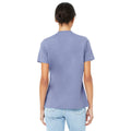 Lavender Blue - Back - Bella + Canvas Womens-Ladies Jersey Short-Sleeved T-Shirt