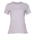 Lavender Dust - Front - Bella + Canvas Womens-Ladies Jersey Short-Sleeved T-Shirt