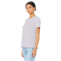 Lavender Dust - Back - Bella + Canvas Womens-Ladies Jersey Short-Sleeved T-Shirt