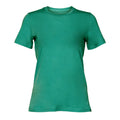 Teal - Front - Bella + Canvas Womens-Ladies Jersey Short-Sleeved T-Shirt
