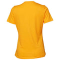 Gold - Back - Bella + Canvas Womens-Ladies Jersey Short-Sleeved T-Shirt