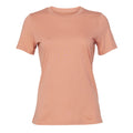 Terracotta - Front - Bella + Canvas Womens-Ladies Jersey Short-Sleeved T-Shirt