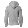 Sport Grey - Side - Gildan Heavy Blend Unisex Childrens Full Zip Hooded Sweatshirt - Hoodie