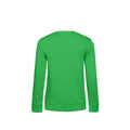 Apple Green - Back - B&C Womens-Ladies Organic Sweatshirt