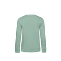 Sage Green - Side - B&C Womens-Ladies Organic Sweatshirt