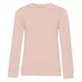 Dusky Pink - Front - B&C Womens-Ladies Organic Sweatshirt
