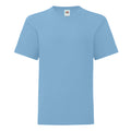 Sky Blue - Front - Fruit of the Loom Childrens-Kids T-Shirt