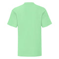 Mint Green - Back - Fruit of the Loom Childrens-Kids T-Shirt