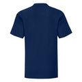 Navy - Back - Fruit of the Loom Childrens-Kids T-Shirt
