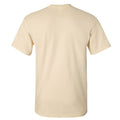 Natural - Back - Gildan Mens Ultra Cotton Short Sleeve T-Shirt