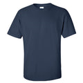 Navy - Front - Gildan Mens Ultra Cotton Short Sleeve T-Shirt