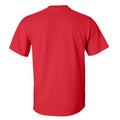 Red - Back - Gildan Mens Ultra Cotton Short Sleeve T-Shirt