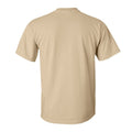 Tan - Back - Gildan Mens Ultra Cotton Short Sleeve T-Shirt