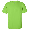 Lime - Front - Gildan Mens Ultra Cotton Short Sleeve T-Shirt
