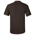 Dark Chocolate - Back - Gildan Mens Ultra Cotton Short Sleeve T-Shirt