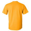 Gold - Back - Gildan Mens Ultra Cotton Short Sleeve T-Shirt