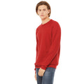 Burnt Red - Lifestyle - Bella + Canvas Unisex Adult Fleece Raglan Sweatshirt