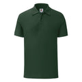 Bottle Green - Front - Fruit of the Loom Mens Tailored Polo Shirt