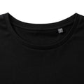 Black - Lifestyle - Russell Mens Pure Organic Short-Sleeved T-Shirt