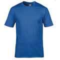 Royal - Front - Gildan Mens Premium Cotton Ring Spun Short Sleeve T-Shirt