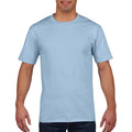 Light Blue - Back - Gildan Mens Premium Cotton Ring Spun Short Sleeve T-Shirt