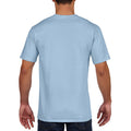 Light Blue - Pack Shot - Gildan Mens Premium Cotton Ring Spun Short Sleeve T-Shirt