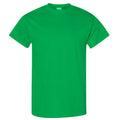 Irish Green - Front - Gildan Mens Heavy Cotton Short Sleeve T-Shirt