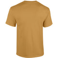 Dark Heather - Side - Gildan Mens Heavy Cotton Short Sleeve T-Shirt
