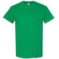 Antique Irish Green - Front - Gildan Mens Heavy Cotton Short Sleeve T-Shirt
