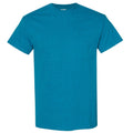 Antique Sapphire - Front - Gildan Mens Heavy Cotton Short Sleeve T-Shirt