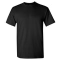 Black - Front - Gildan Mens Heavy Cotton Short Sleeve T-Shirt