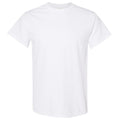 White - Front - Gildan Mens Heavy Cotton Short Sleeve T-Shirt