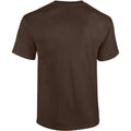 Dark Chocolate - Back - Gildan Mens Heavy Cotton Short Sleeve T-Shirt