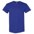 Black - Side - Gildan Mens Heavy Cotton Short Sleeve T-Shirt